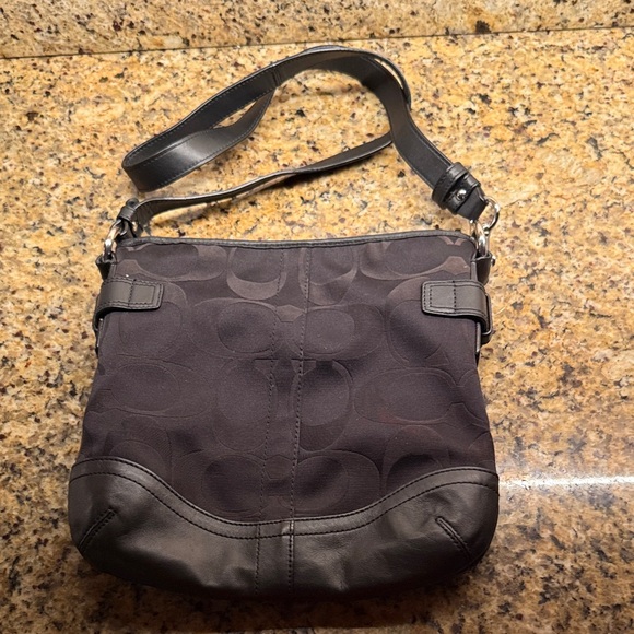 Coach Dark Gray Crossbody Bag - Picture 3 of 8